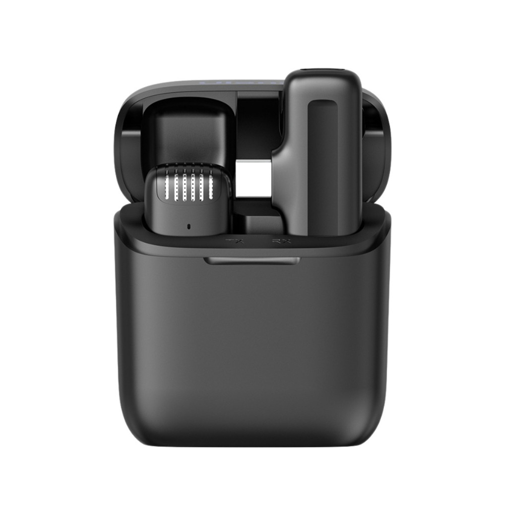 Ulanzi J11 Wireless Microphone ไมค์ไร้สาย แบบ 1 ไมค์ สำหรับมือถือ มีกล่องชาร์จในตัว ถ่ายวีดีโอ