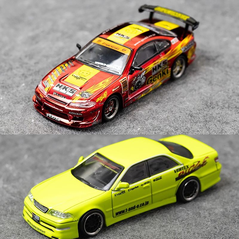 Tarmac works TW Toyota Mark II JZX100 Tokyo Modified Exhibition Alloy Car Model