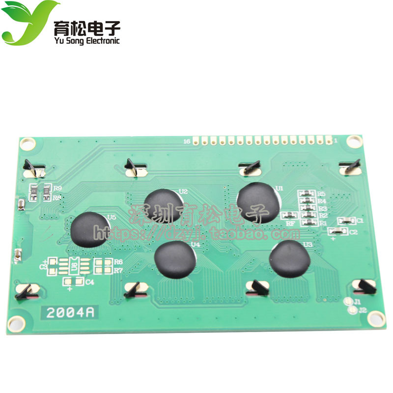 2004 LCD 2004A LCD LCD 2004 โมดูล LCD 5V หน้าจอสีฟ้า 20X4 LCD