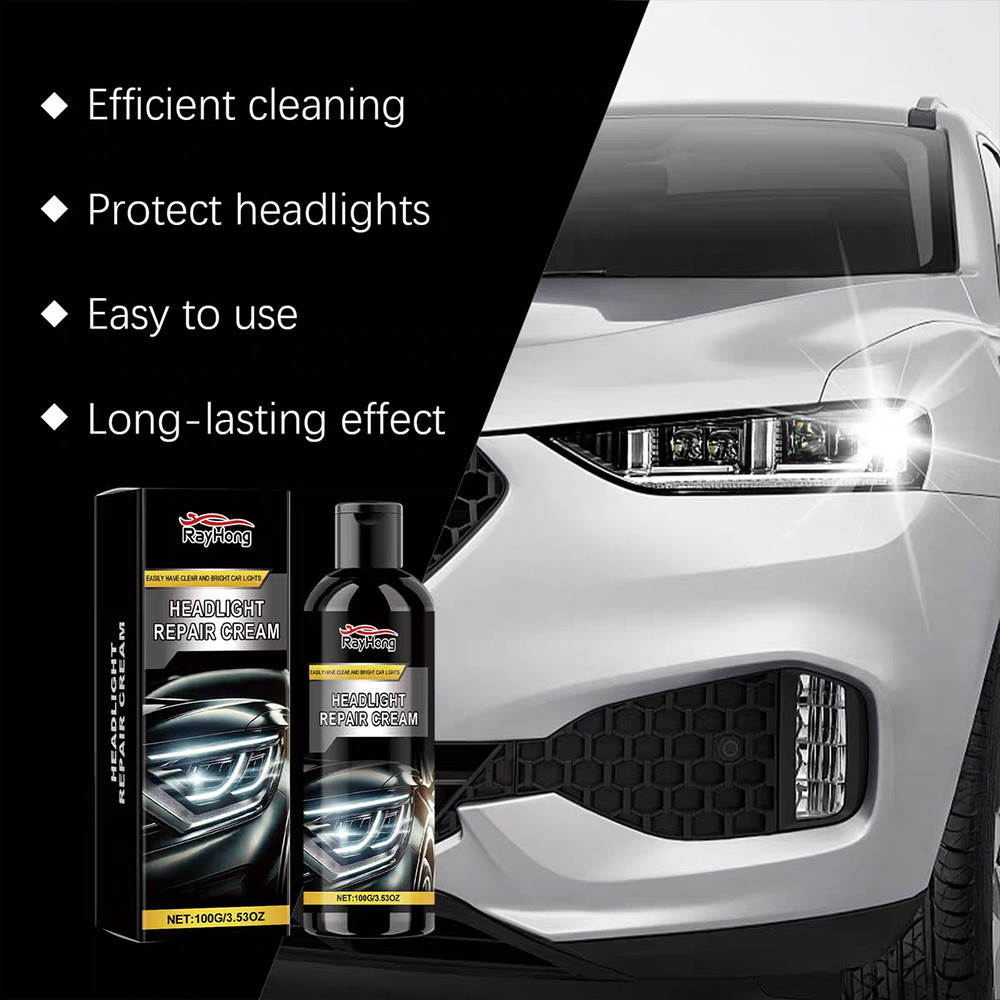 Car Head Lamp Polisher Compound Headlight Cleaner