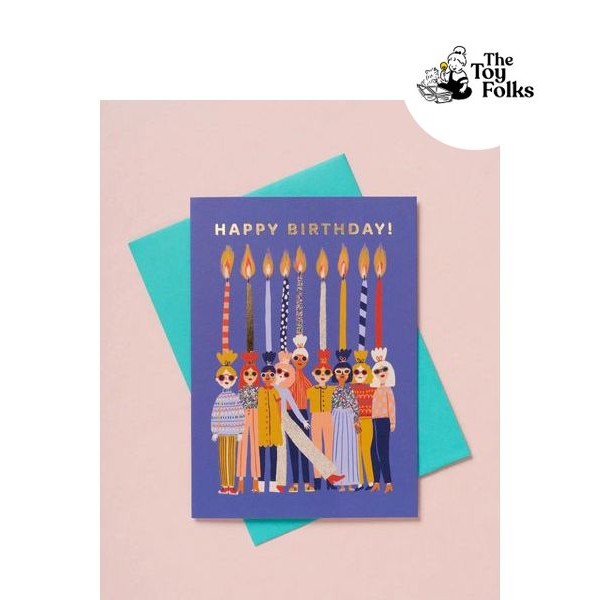 Ohh Deer HBD Candle Ladies