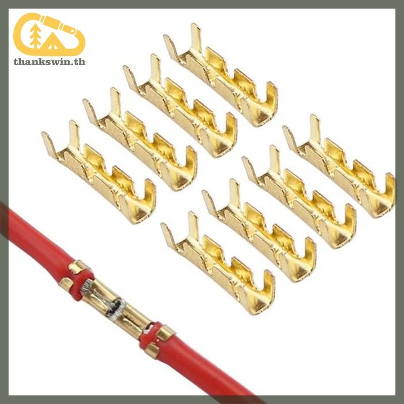 Thankswin Uninsulated หญิง Spade Terminal Connectors Terminals Crimp สายไฟ th