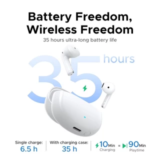UGREEN หูฟัง หูฟังบลูทูธ HiTune H5 Pro LightBuds ไมค์ตัดเสียง คมชัด ใส่สบาย Bluetooth 6.0 รุ่น 65876