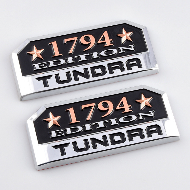 适用于坦途车标 TUNDRA侧门标 1794叶子板翼子板标贴 tundra车贴