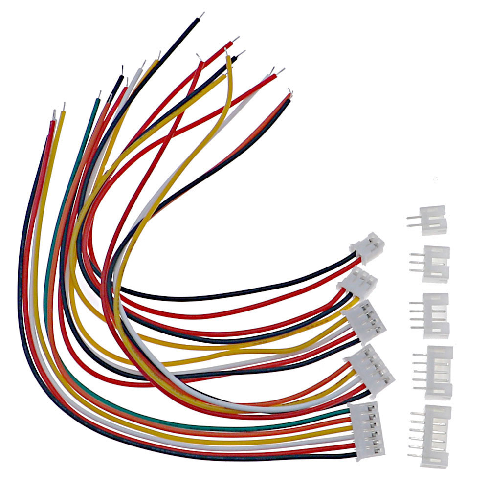 10 ชุด Mini Micro JST 2.0 PH ชายหญิง Connector 2/3/4/5/6/7/8/9/10/12-Pin ปลั๊ก terminal สายไฟซ็อกเก็