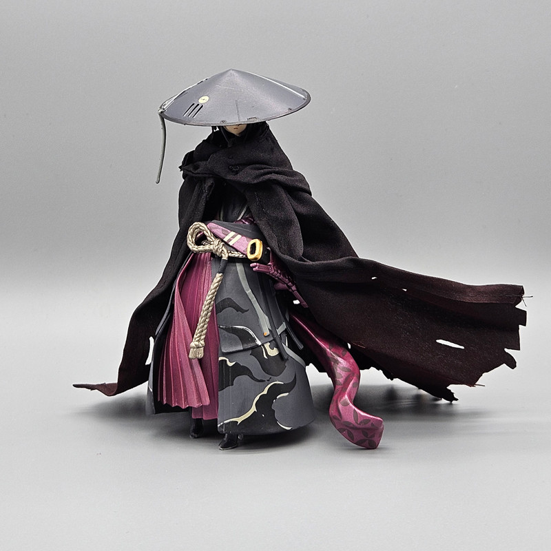 [ข้อเสนอพิเศษ] พร้อมสต็อก Ronin shf Stray Samurai Figure Cloak figma Machine Girl Body Cloak romanke