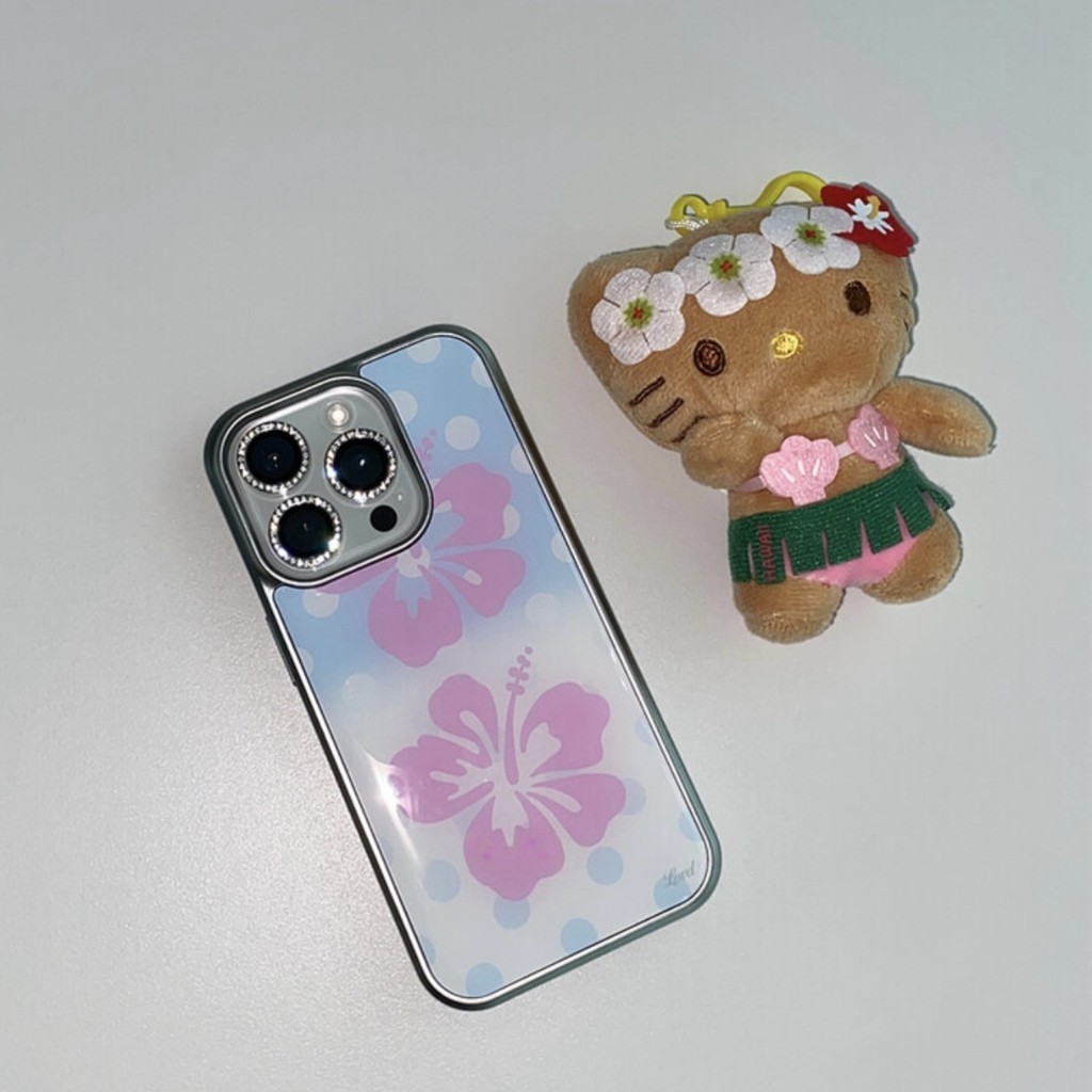 ย้อม Hibiscus Rosa-Sinensis เคสโทรศัพท์ Drop-Resistant สําหรับ iPhone 16 Promax 15 Promax 11 12 13 14plus 15plus 16e 16plus 15pro
