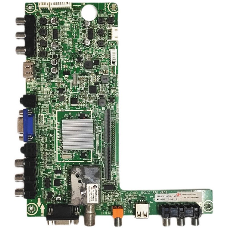 ต้นฉบับ Haixin LED32H310 เมนบอร์ด RSAG7.820.4801 หน้าจอ HE315FH-F18 Core อินเทอร์เฟซ