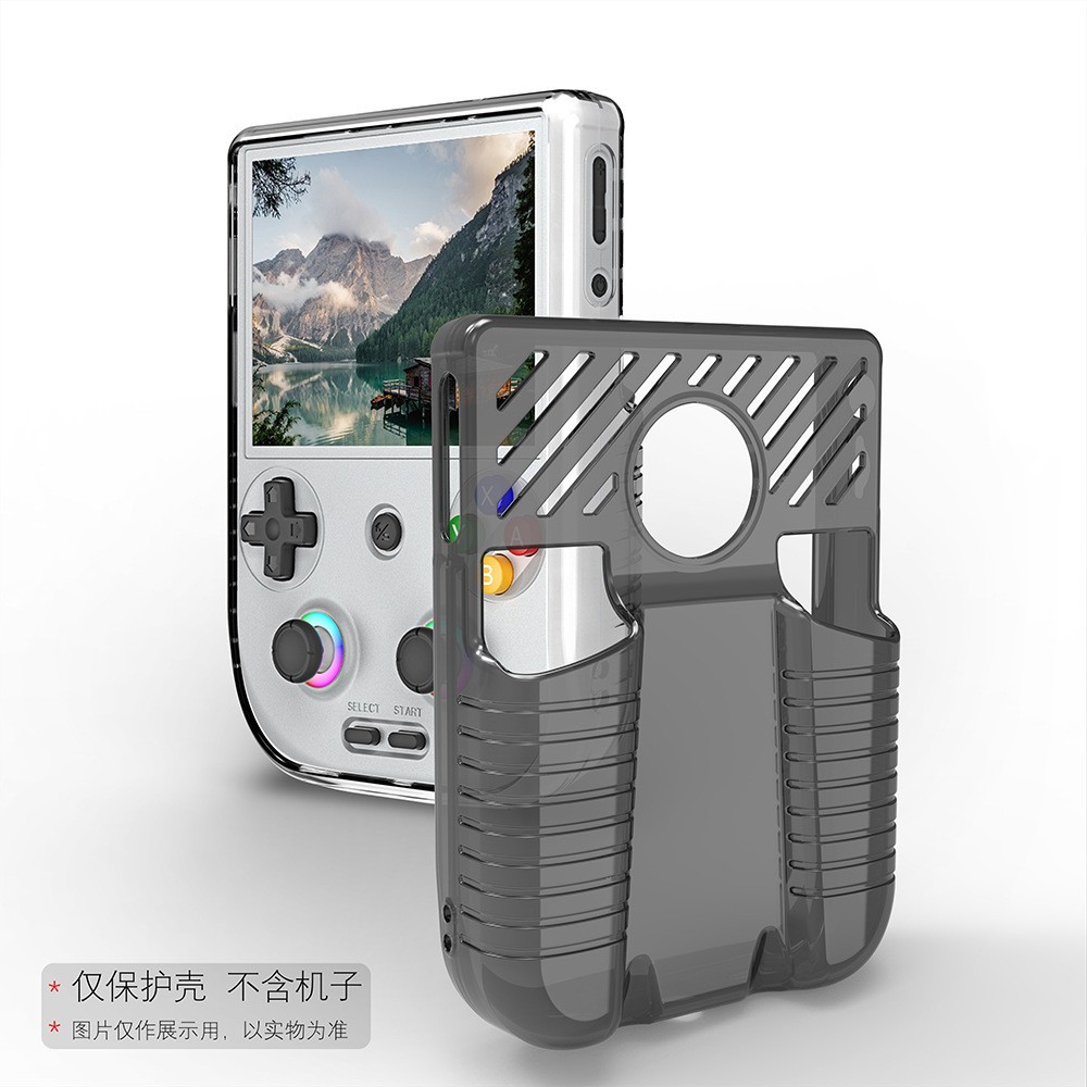 เหมาะสําหรับ anbernic RG406V เคสป้องกันมือถือ anternic rg406V ปลอกยางนุ่ม TPU โปร่งใส