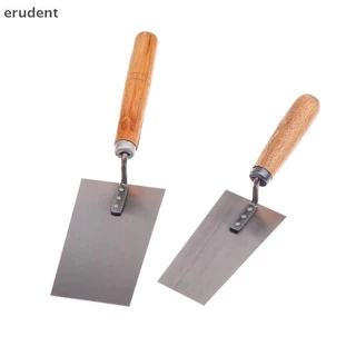 Erudent 1PCS Float Margin Trowel ถังเหล็กแมงกานีส Putty มีดอิฐ Gauging Wall Plastering มีดเครื่องมือใหม่