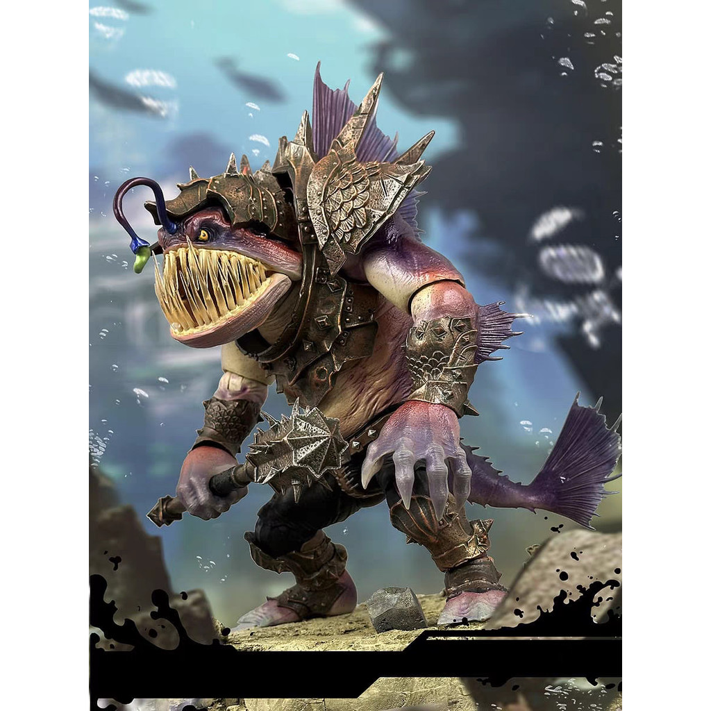 Fury Toys Fury Lantern Fish รุ่นปกติเคลื่อนย้ายได้ 1/12 ตุ๊กตารูปตุ๊กตา