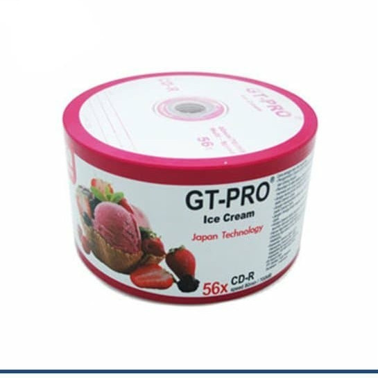 GT PRO CD-R ICE CREAM 56x Bulk Pack 50 ชิ้น