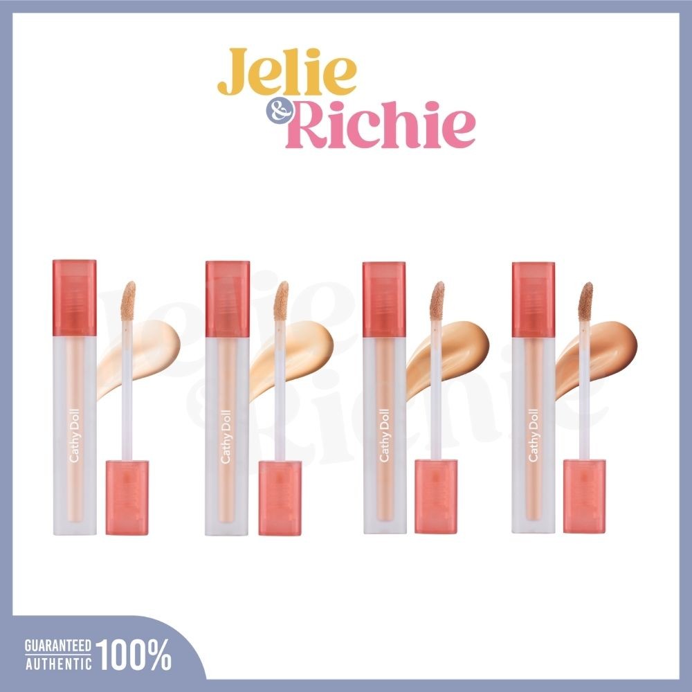 [Jelie]Cathy Doll Cover Matte Concealer 2.4g เคที่ดอลล์ คัฟเวอร์ แมท คอนซีลเลอร์ 2.4g