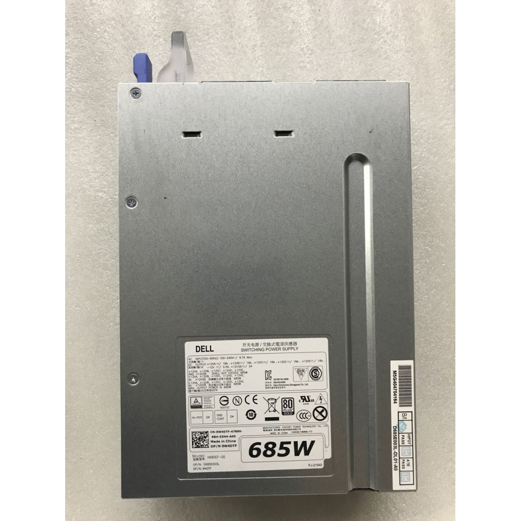 Dell dell t5810 T7810 แหล่งจ่ายไฟ 825W D825ED685EF-01 F685EF-02