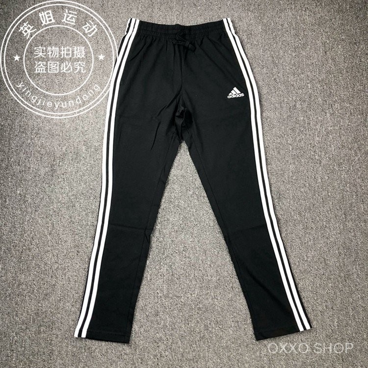 Adidas สามแถบ กางเกงลำลองผู้ชาย ระบายอากาศได้ดี สำหรับฤดูใบไม้ผลิและฤดูใบไม้ร่วง GK8995