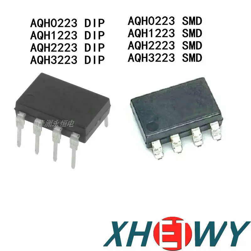 1-5PCS AQH0223 AQH1223 AQH2223 AQH3223 SOP-7 DIP-7 solid-state รีเลย์เครื่องปรับอากาศแหล่งจ่ายไฟ GYX