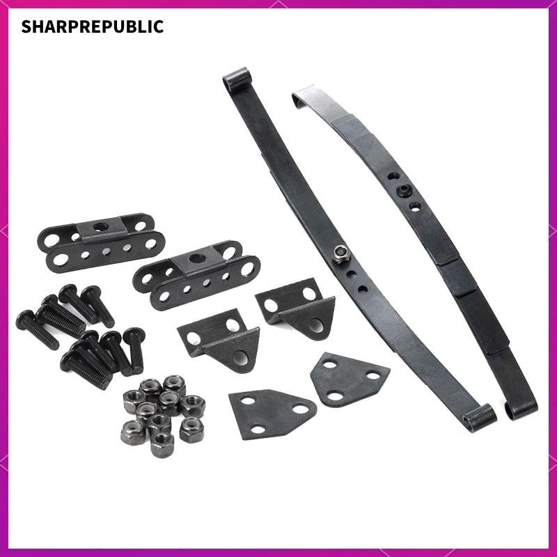 [Sharprepublic] Metal Leaf Type Spring Suspension Fit สําหรับ Axial D90 RC 4WD TF2 RC Crawler