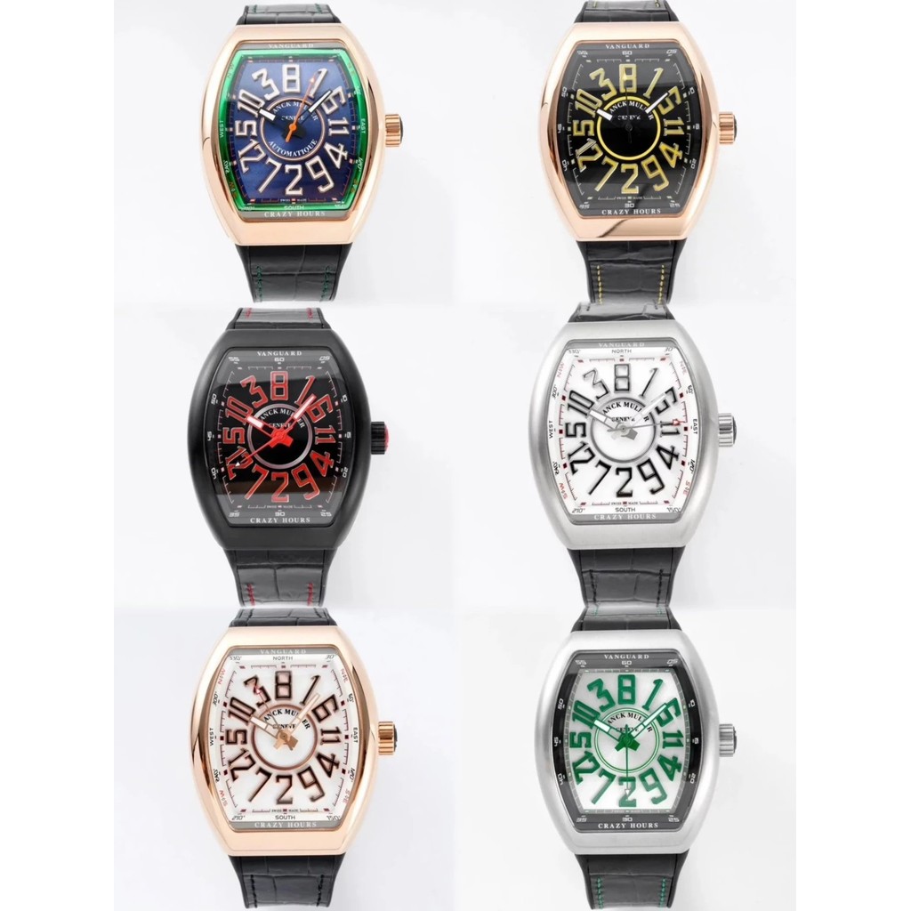 *** Version ABFFM Flange เวอร์ชันปรับแต่งพิเศษล่าสุด Vanguard Watch V45CRAZYHOUR Jumping!Crazy Time 