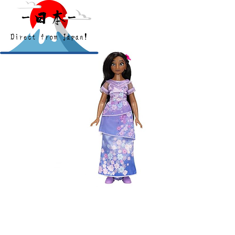 [Direct from Japan]
Disney Encanto Isabela Fashion Doll with Dress, Shoes & Hairpin (Isabela Flower)