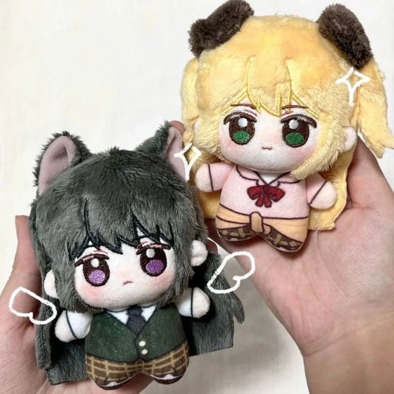 Citrus Anime Peripheral Cotton Doll 10cm Citrus Cotton Dolls Anime Aihara Yuzu Mei Plush Cotton Toy