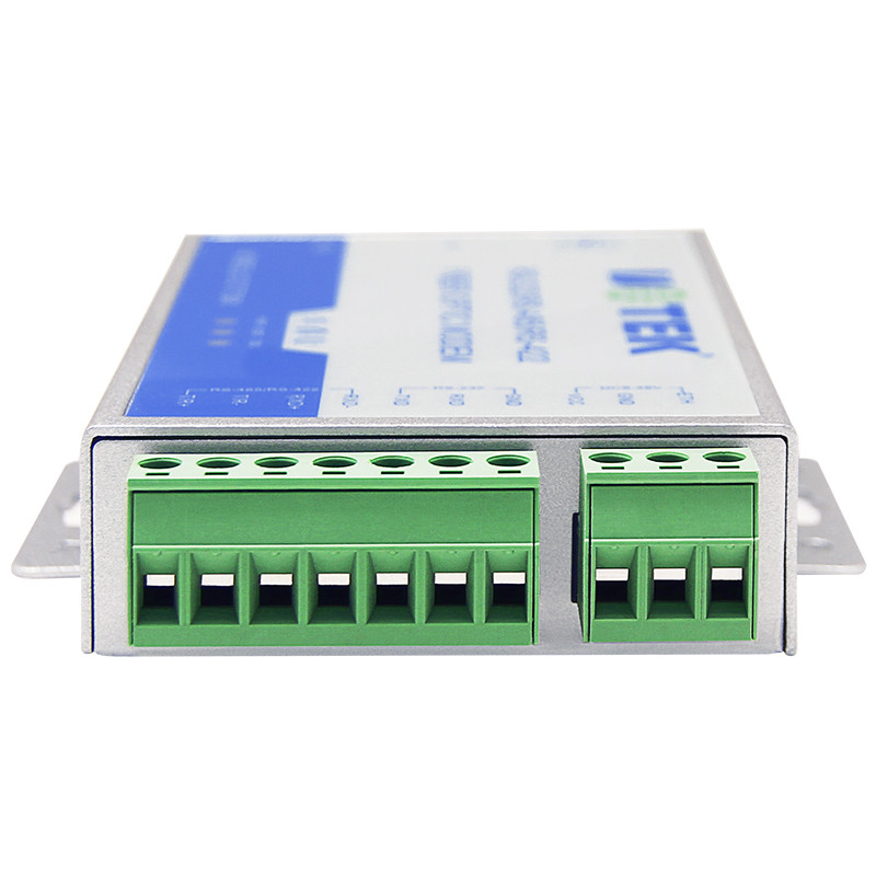 Yutai UT-277RSM Serial Port to Optical Fiber Converter Ring ฟังก์ชั่นเครือข่าย 232/485/422 to Optica
