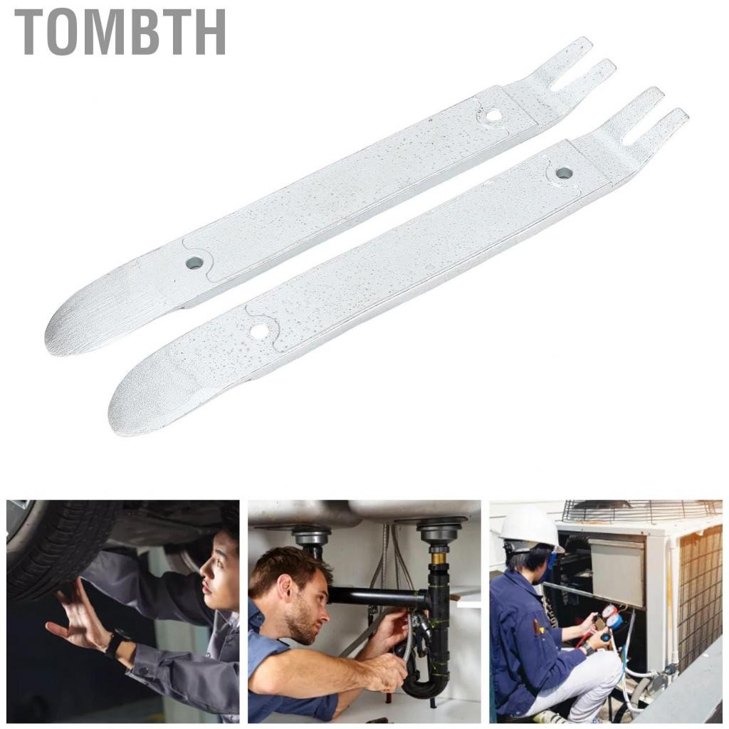 Tombth 4140 PRY BAR CHROME CHROME PLATED TIP DUAL DUAL Steel ความแข็งแรงสูงสำหรับการบำรุงรักษาซ่อมแซ