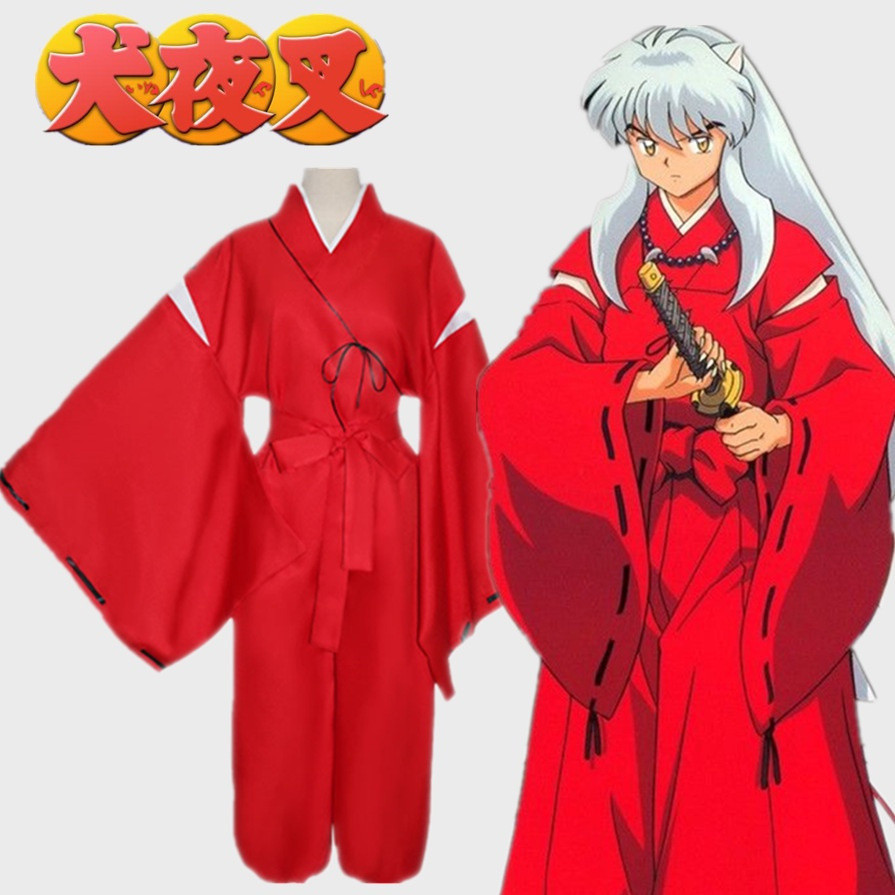 ชุดคอสเพลย์ Inuyasha Kikyo กิโมโน Miko สำหรับฮาโลวีน และการแสดงบนเวที H54G