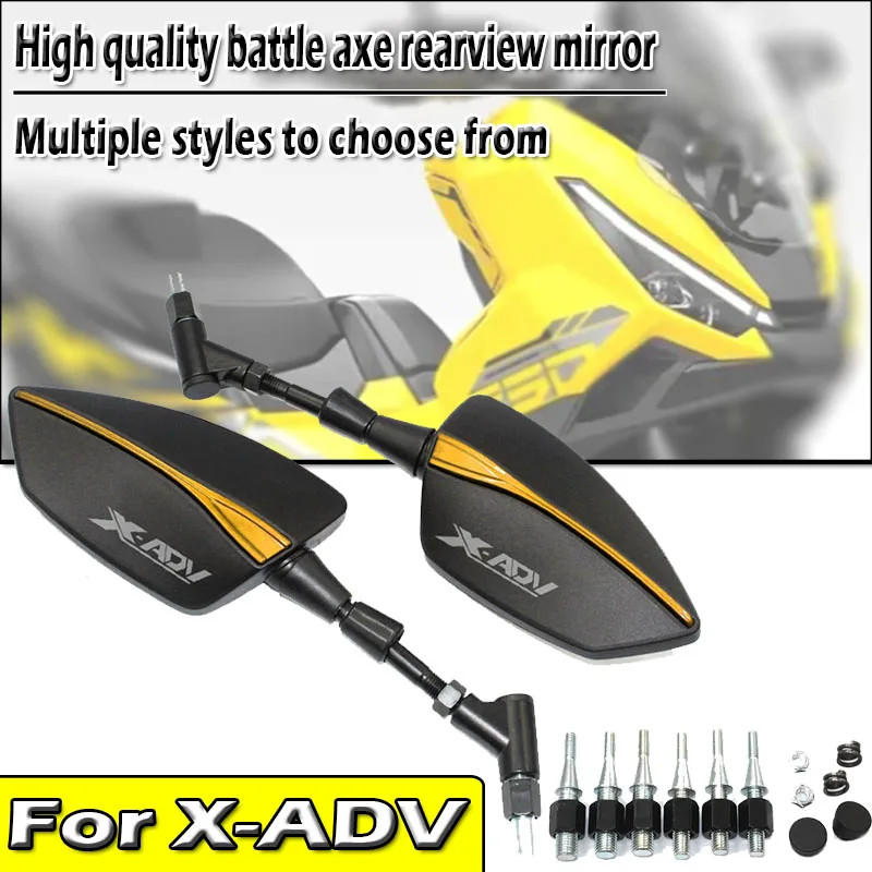 กระจก มองหลัง FOR XADV X-ADV 750 2021-2025 8/10 มม. HONDA ของแต่ง กระจกมองหลัง