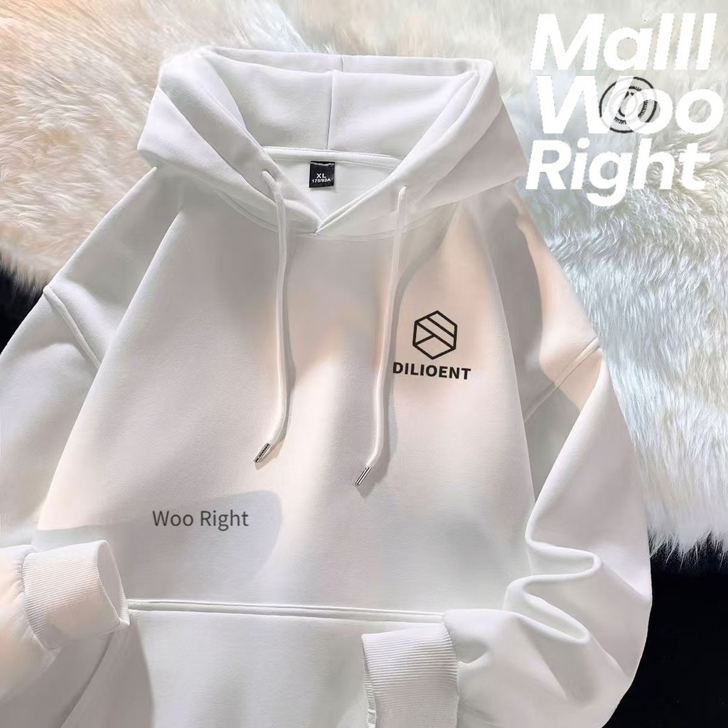 เสื้อฮู้ดแขนยาว Oversized ใส่สบายสุดๆ COD+ส่งด่วน24ชม.ทั่วไทย