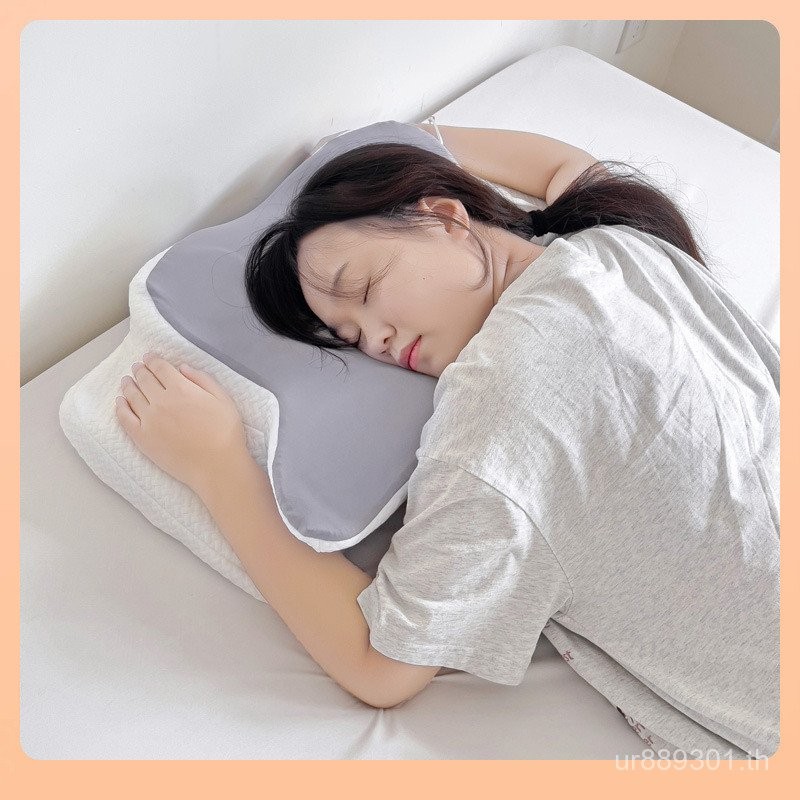 หมอนเมมโมรี่โฟมพนักพิงศีรษะแบบใหม่ ลดแรงกดทับที่กระดูกสันหลังส่วนคอ ป้องกันอาการปวดคอมีการออกแบบเพื่