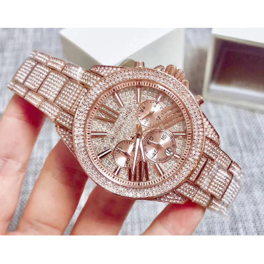 สุภาพสตรีนาฬิกาสไตล์ สายเหล็ก MK6317 MK6355 MK6452 42mm