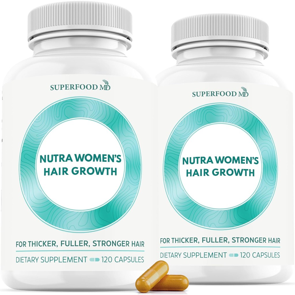 Women's Balance Hair Growth Supplements, Ages 45 and Up, Customer Proven for Visibly Thicker Hair an