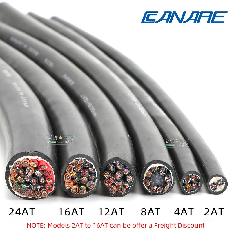 CANARE MR202 2AT 4AT ไมโครโฟนสายบันทึกสตูดิโอสายเคเบิล Sheathed สายไฟ 2 Core XLR Multi-channel Line 