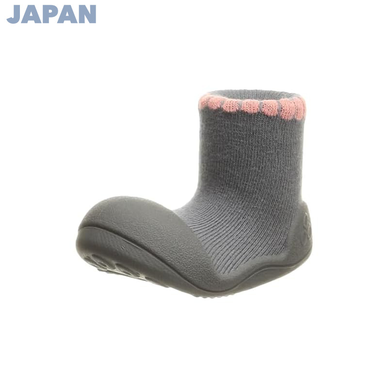 【DIRECT  FROM  JAPAN】
Stylish and Comfortable Atipas Baby Shoes A19TO Toffies - Available in Grey, N
