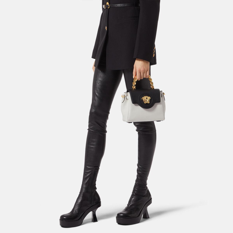 [ของขวัญคริสต์มาส] VERSACE/Lady VERSACE La Medusa Queen Bag Chain Bag