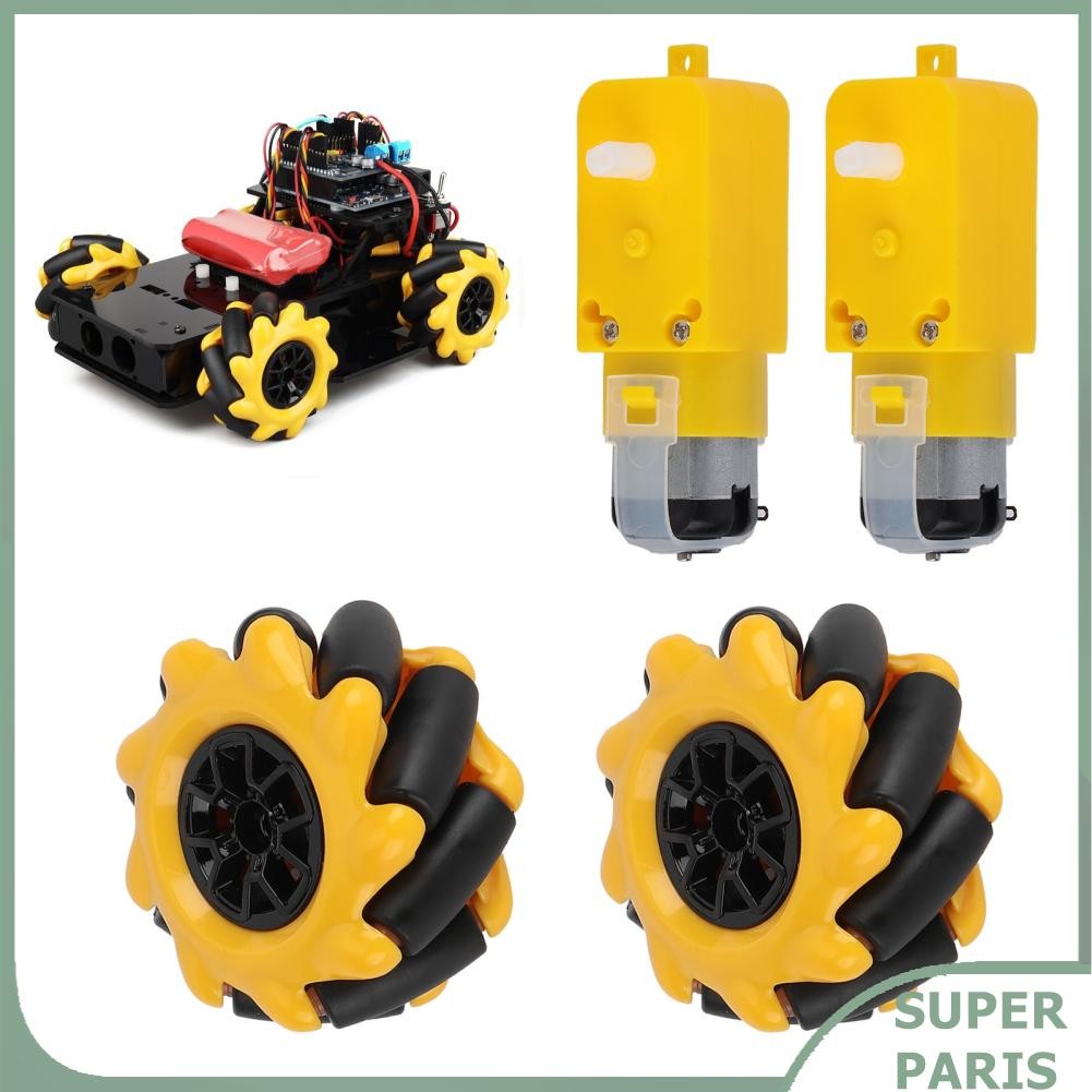 Superparis Omni Wheels Kit Accessories DIY Wheel ทุกรอบทิศทางซ้ายสำหรับ Smart Car