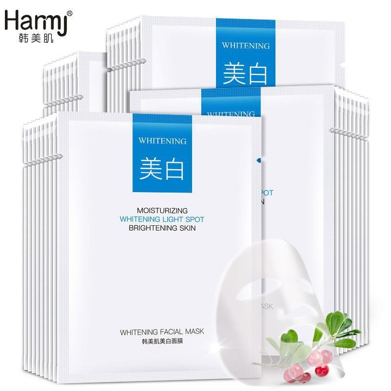 เกาหลี Skin Mask Sheet Pack Brightening Skin Tone Moisturizing Moisturizing Broken Black Mask ผลิตภั