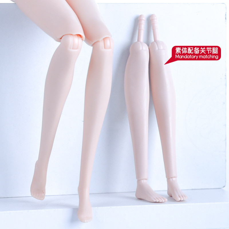 29 ซม.1/6 ตุ๊กตา Body อุปกรณ์เสริมแบนเท้าเปลี่ยนขา Fit Supermodel ตุ๊กตาสีขาว/ปกติ/ Tan Skin Diy Dress Up ของเล่น ราคา ถูกที่สุด ดีลบีเคเค แกลเลอรีภาพที่ 5