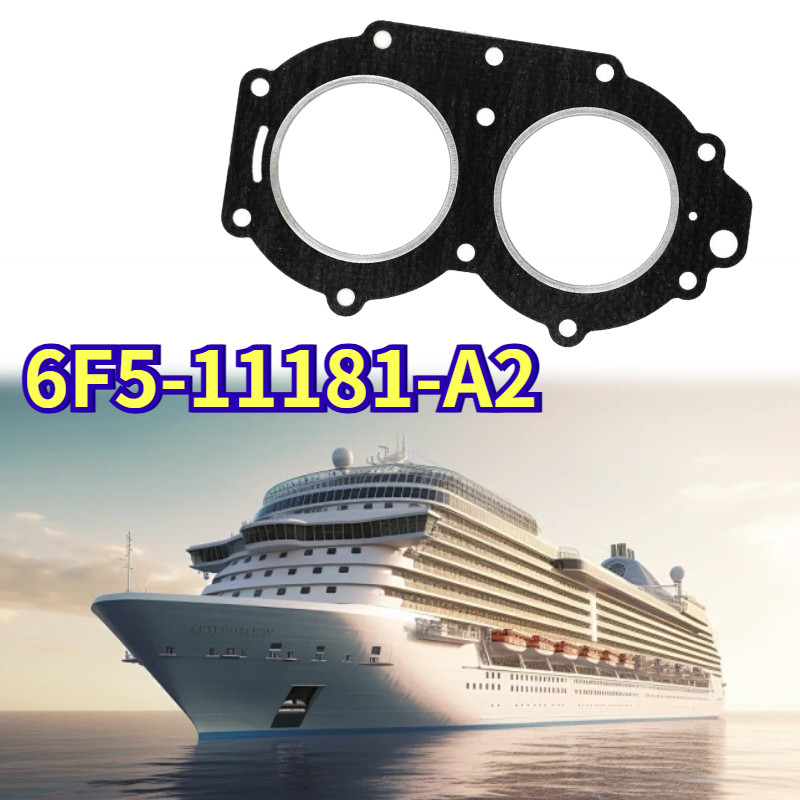 MESIN 6F5-11181-A1 CYLINDER HEAD GASKET | หัวบรรจุ | YAMAHA 40PK ENGINE COVER PACKING