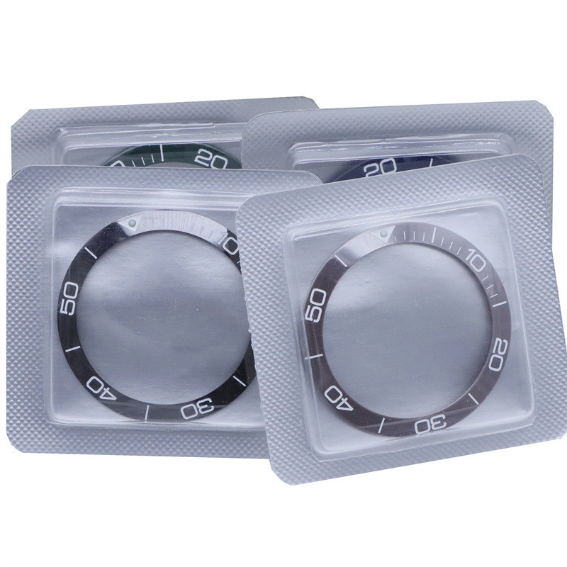 手表配件 刻度圈 陶瓷圈 代用康卡斯潜水L3.781数字外圈 表盘圈口