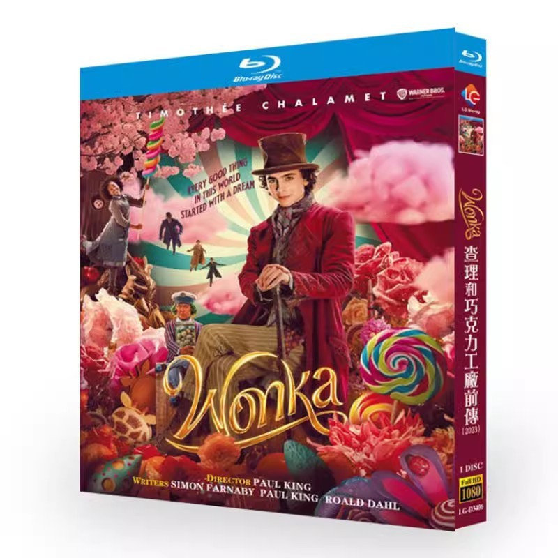 ฟิล์มแผ่นบลูเรย์ Wonka (2023) 1BD G002