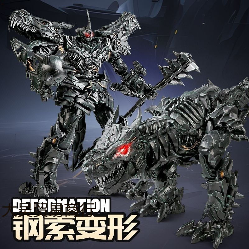 รุ่นอัพเกรด Weijiang สายเหล็ก Transformers ของเล่น Tyrannosaurus Rex ฟรี Optimus Prime ภาพยนตร์ขยาย 