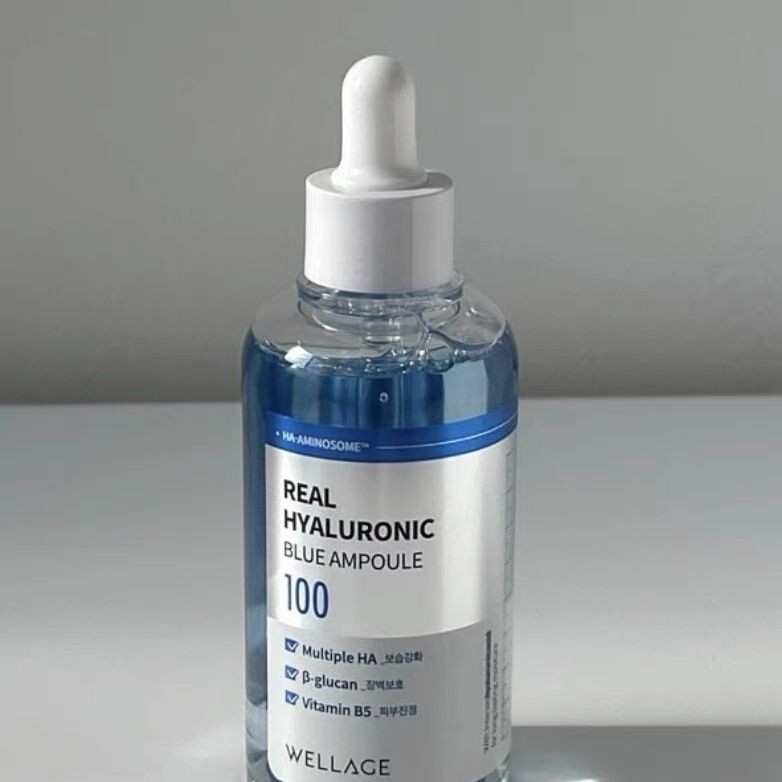 2025 สินค้าใหม่ Wellage Wellage Wellage Bead Hyaluronic Acid Moisturizing Hyaluronic Acid Essence Hy