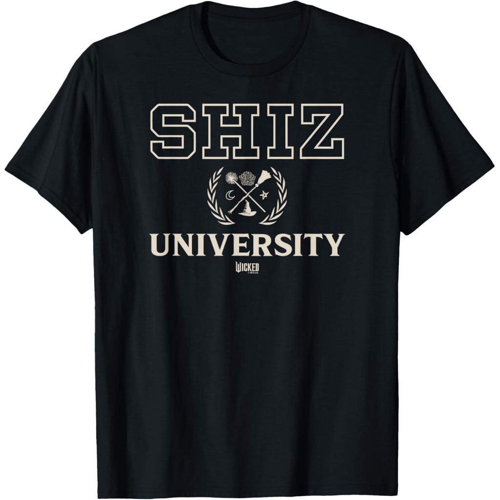เสื้อยืดสัญลักษณ์ Wicked Shiz University เสื้อยืดสําหรับผู้ใหญ่