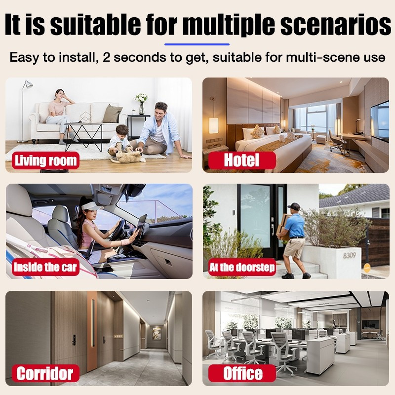 4K กล้องวงจรปิดขนาดเล็กที่ซ่อนอยู่ไร้สาย HD + 32G การ์ดหน่วยความจํา + 8 ล้านพิกเซลกล้องขนาดเล็กกล้องขนาดเล็ก - รูปที่ 7