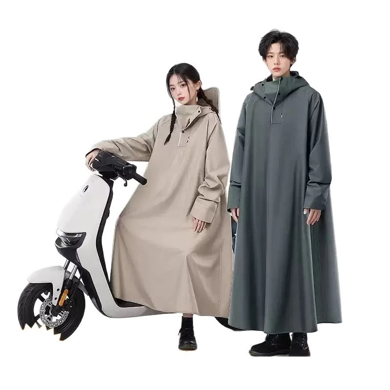 ชุดกันฝนมอเตอร์ไซค์ EVA หนา กันน้ำ มีฮู้ด ผู้ใหญ่ thumbnail 6