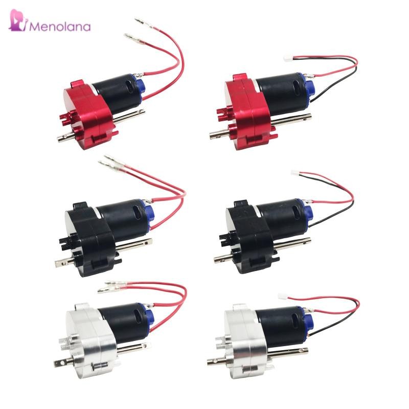 [Menolana] เกียร์โลหะพร้อมมอเตอร์ 370 ปลั๊ก 4 มม. มอเตอร์ความเร็วสูงสําหรับ MN99S V2 MN168