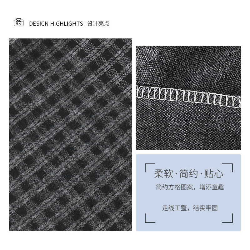 80-160กางเกงลายสก็อตขายาวสำหรับเด็กชายและเด็กหญิงฤดูใบไม้ผลิและฤดูใบไม้ร่วง กางเกงสไตล์โคมไฟสำหรับใส่เที่ยว - รูปที่ 2