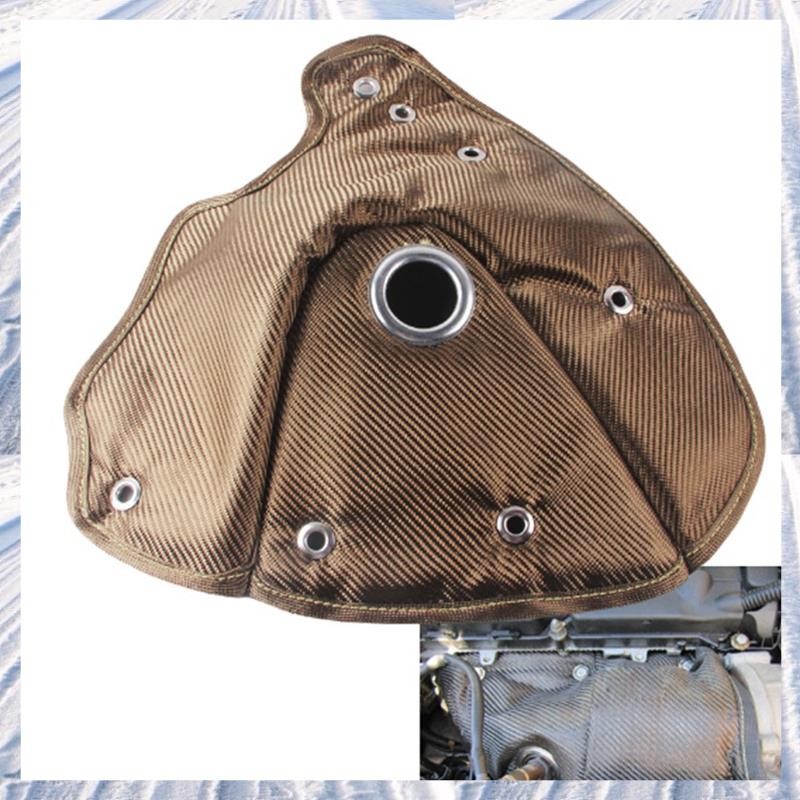 รถไทเทเนียม Turbine Cover Turbo Heat Shield สําหรับ Mini R55 R56 1.6T N14 N18 Turbocharger ความร้อนห