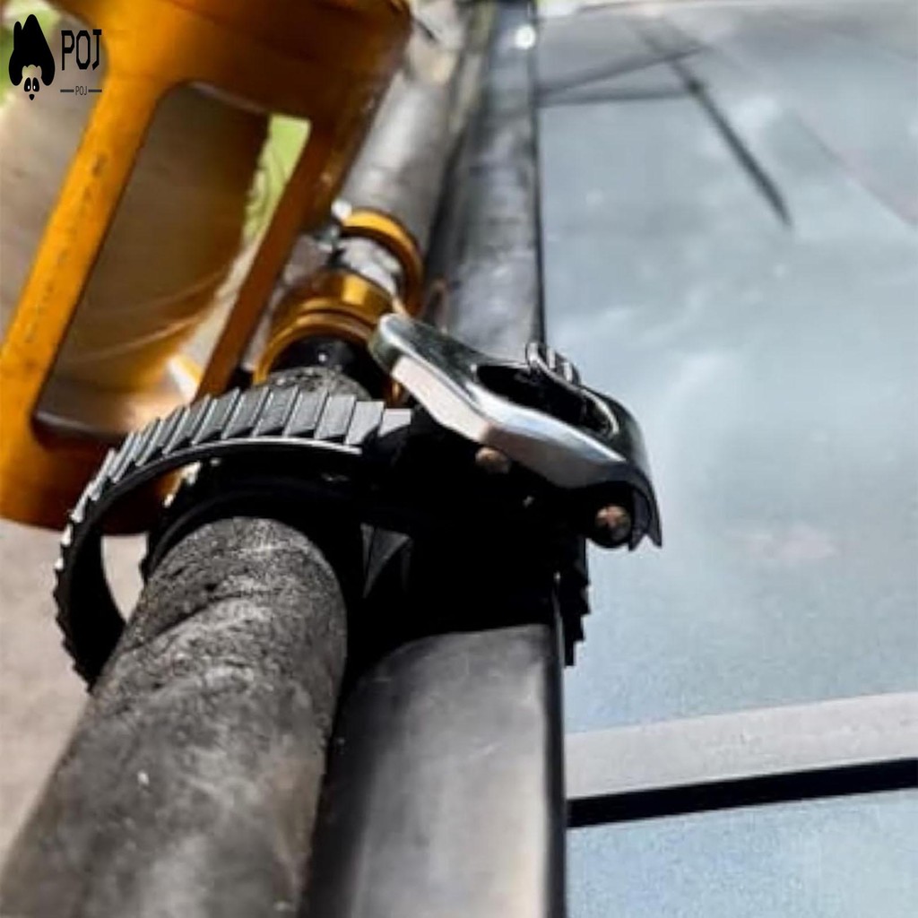 Heavy-Duty Grip Lock Strap - สายรัดหัวเข็มขัดวงล้อโลหะแบบปรับได้ สำหรับการผจญภัยและงานหนัก